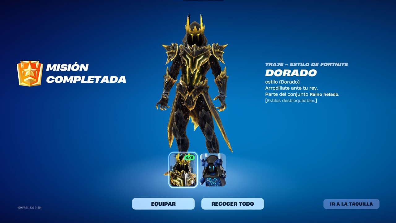Como COMPLETAR las MISIONES del *REY HELADO EXALTADO* FORTNITE - Como DESBLOQUEAR el ESTILO DORADO