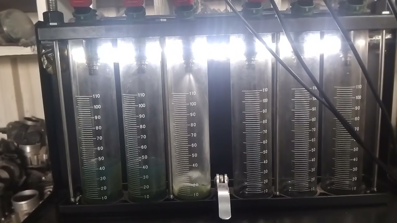 Today i will show you How to test a injector one by one with the help of machine..!