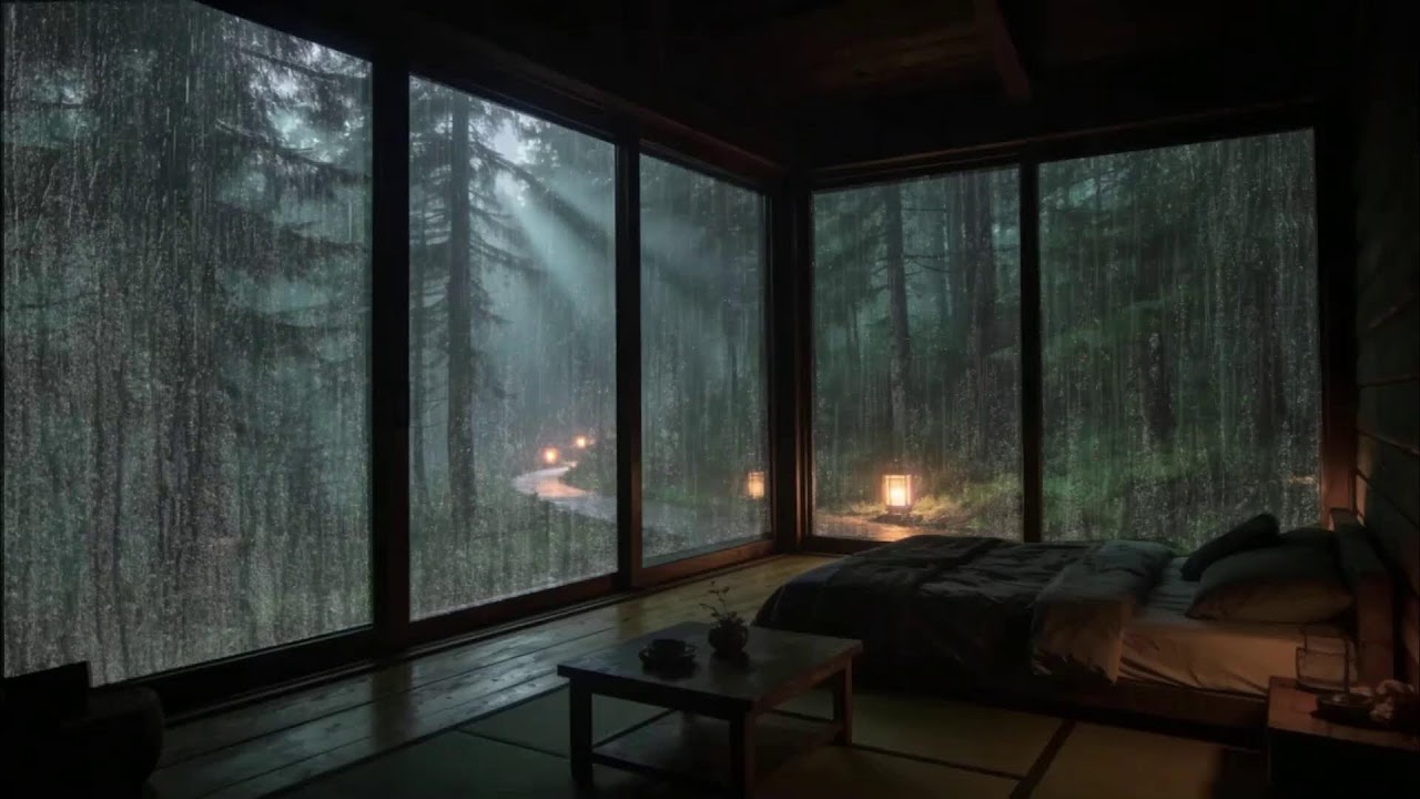Rain Sounds in Forest for Sleeping 🌧 | Deep Tranquil Night for Restful Sleep & Stress Relief #2t