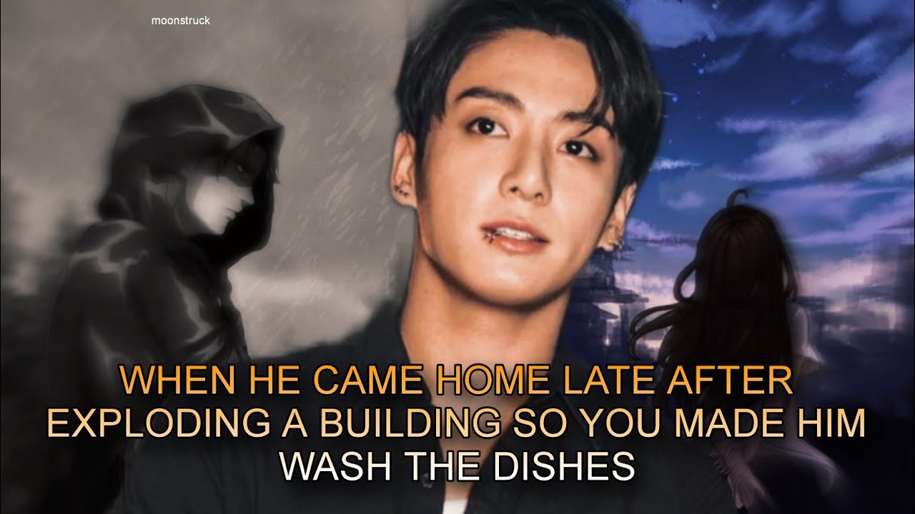 Oneshot - When you made him wash the dishes after he came home late
