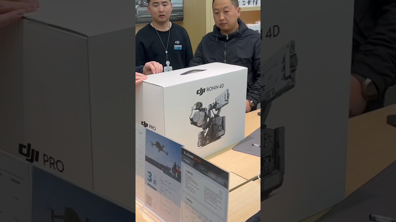dji RONIN 4D Unboxing 