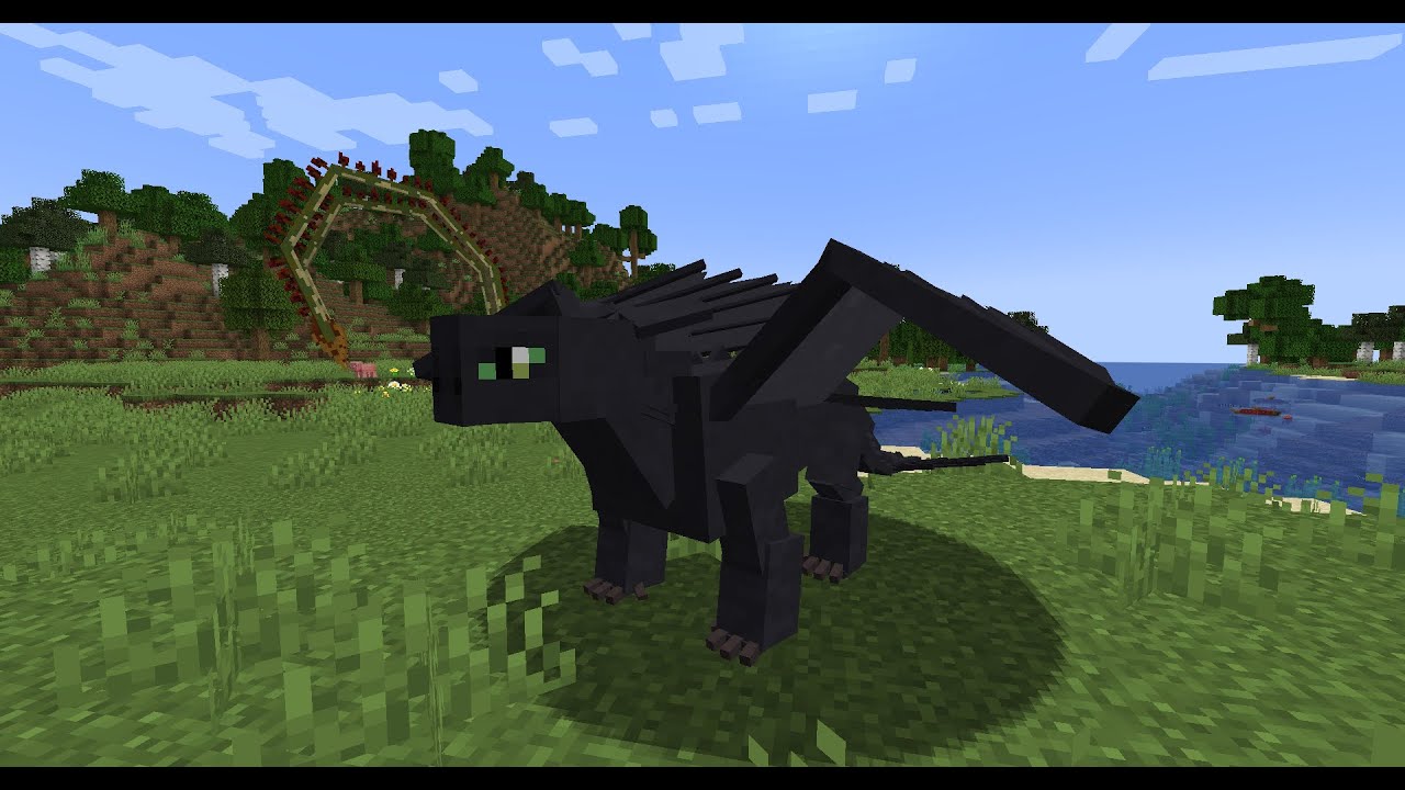 Drachen aus Drachen zähmen leicht gemacht // Hiccup's Legacy 1.18.2 Forge
