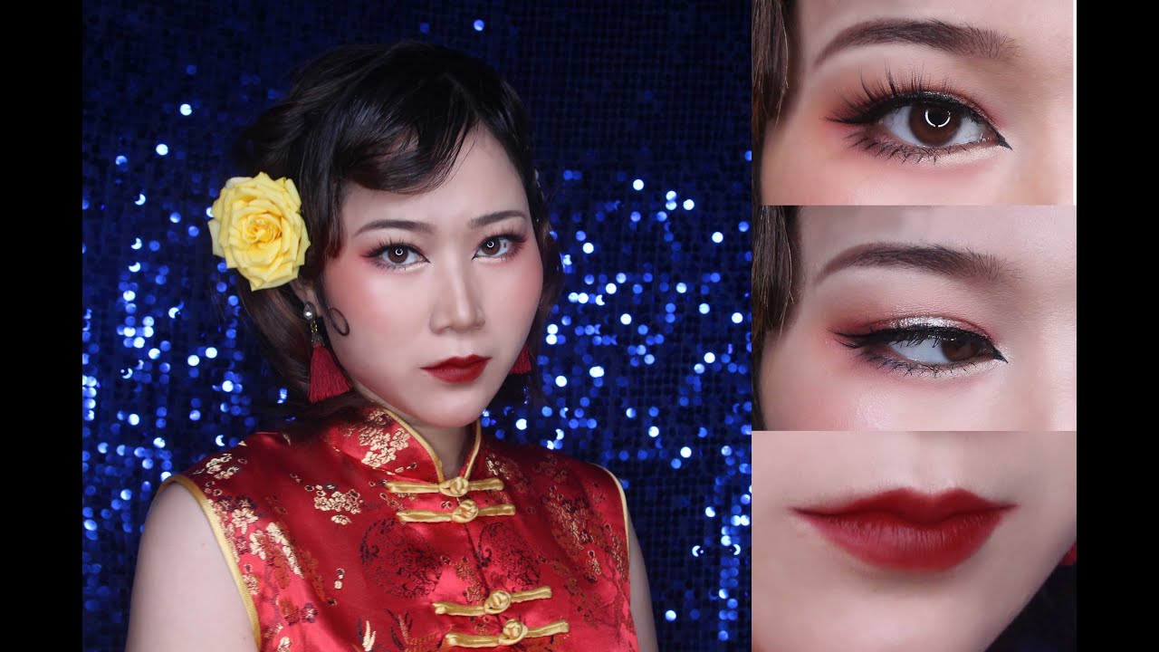 Makeup Tutorial : 1930s China Makeup - Trang điểm theo phong cách Trung Quốc những năm 1930