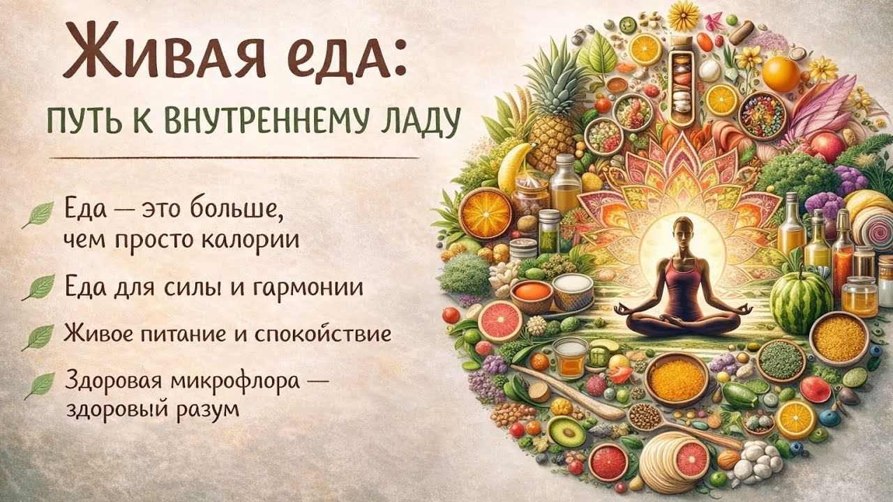 Живая еда: путь к внутреннему ладу