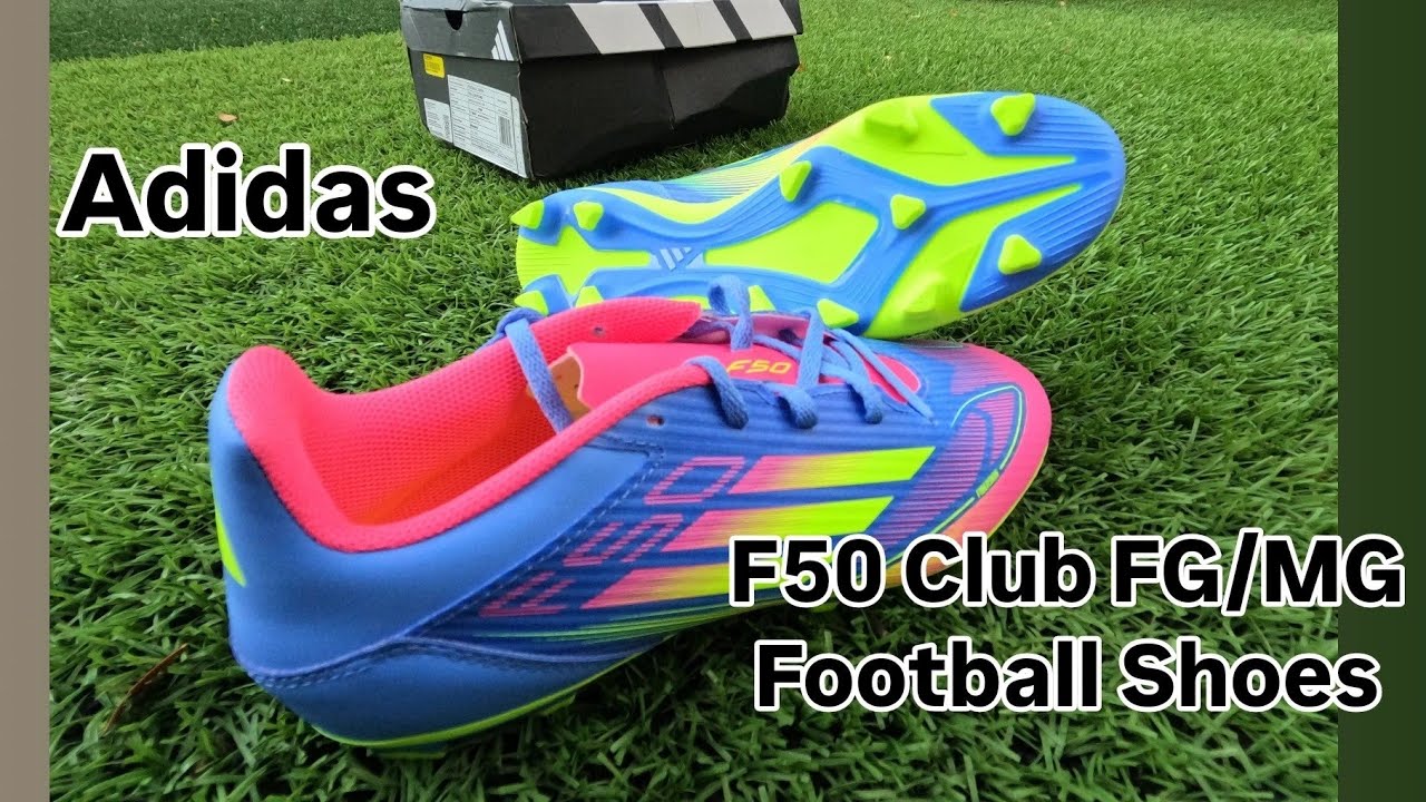 F50 Club FG/MG Football Shoes | Adidas | Unboxing | First Look | Ground Test | @LalitSinghMehta