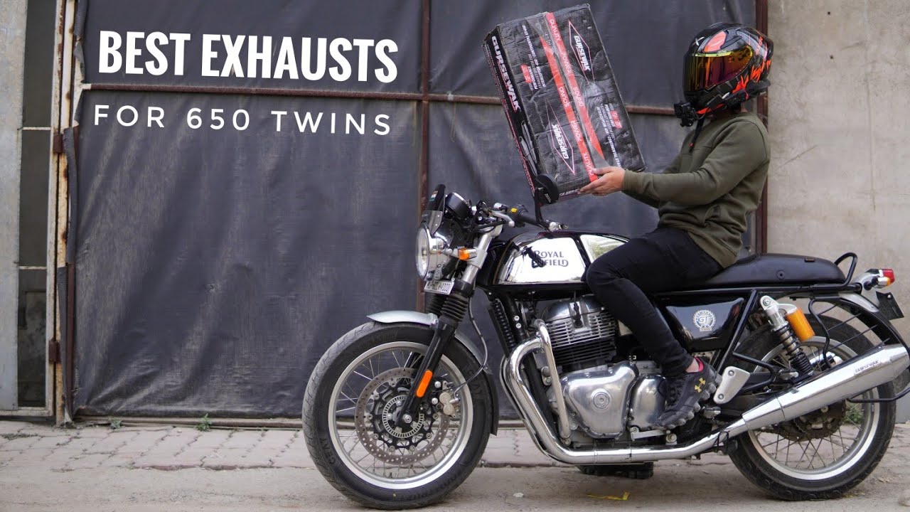 Continental GT650 BS6 with Loud Gursewak Exhaust!