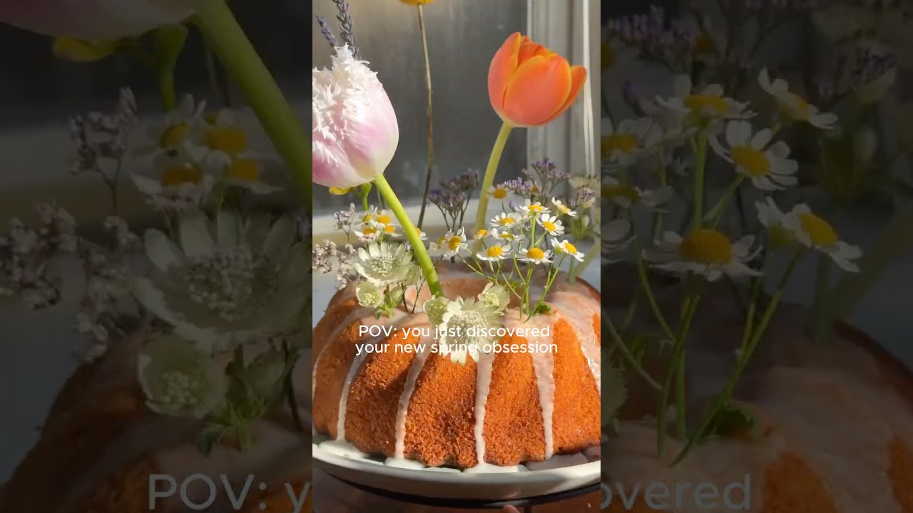 The honey lemon and lavender cake you need to make this weekend :)