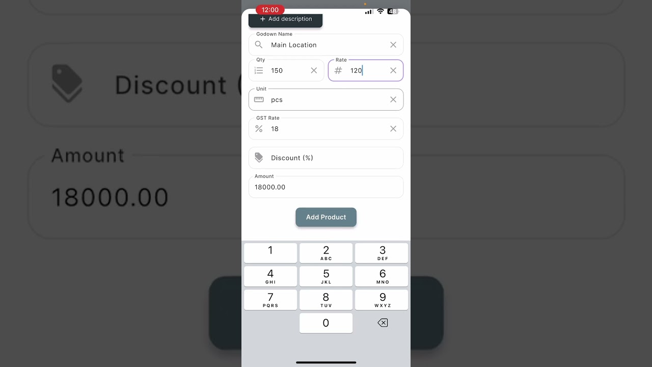 Create  Tally GST Invoice from your mobile in 30 Seconds