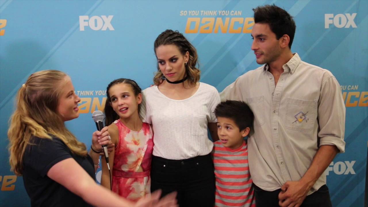 Emma Hellenkamp, Gaby Diaz, J.T. Church, and Robert Roldan Interview at SYTYCD