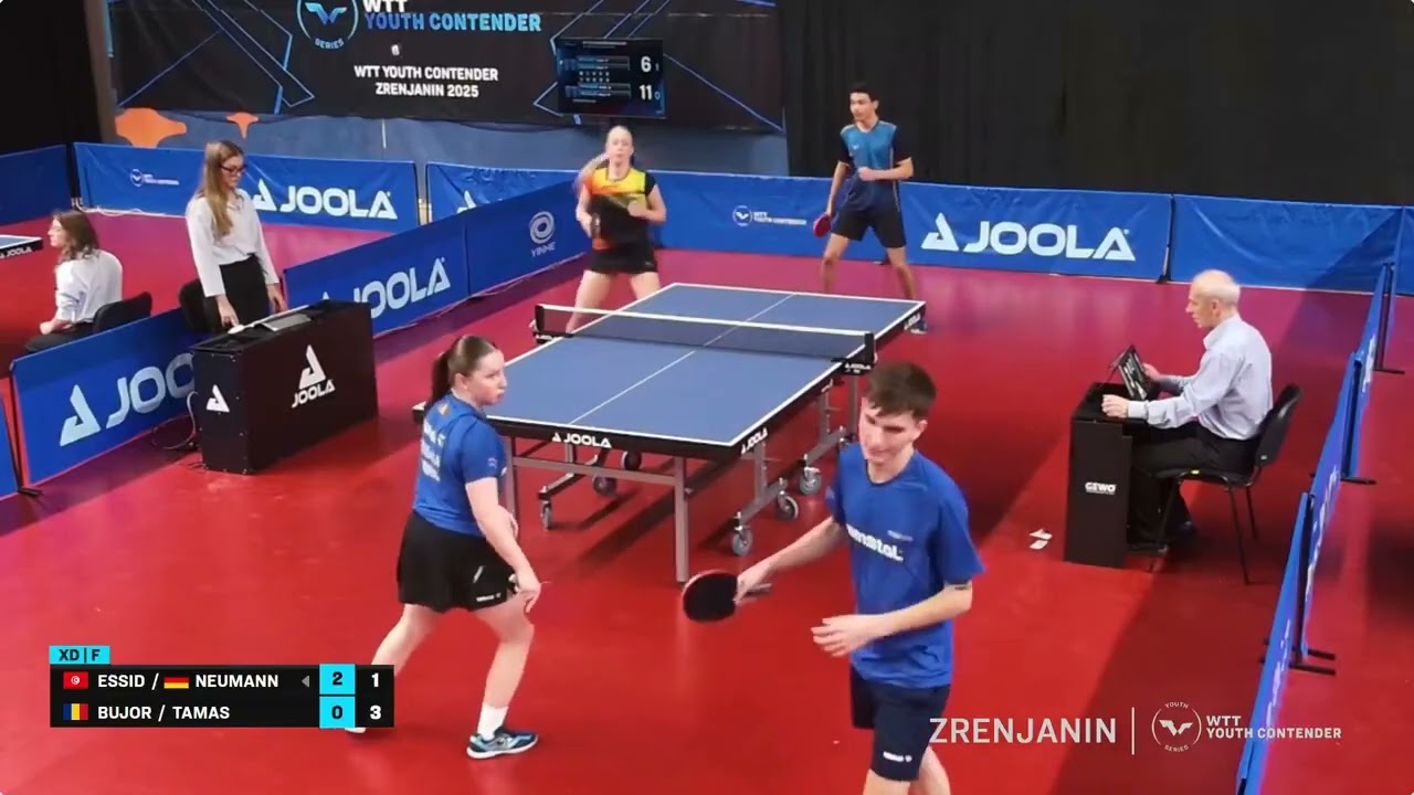 J. Neumann (GER)/Essid (TUN) vs Tamas/Bujor (ROU) | U19 Final | 2025 WTT Youth Contender Zrenjanin