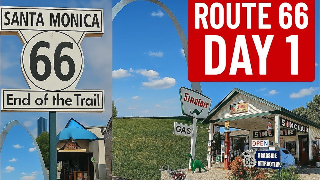 Driving Route66 - September 2023 - Day 1 ORD to Chicago - Dashcam
