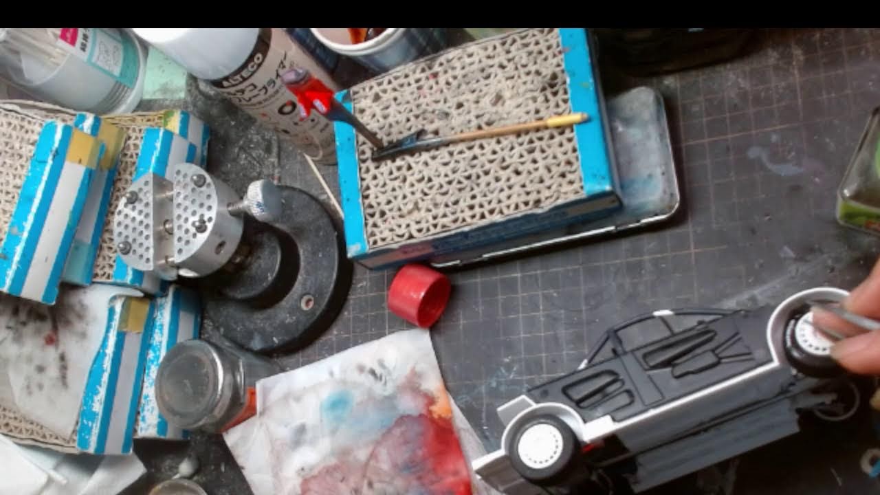 だらだらプラモ作るよタミヤ ランサー エボリューションVI編　#10