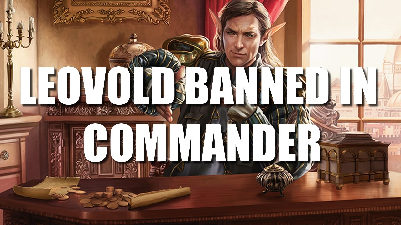 Leovold Banned in Commander