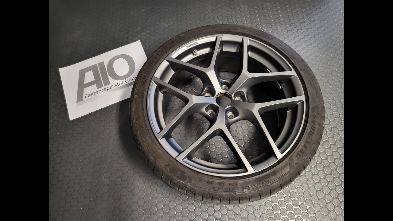 KBA 50535 Zubehörfelge BORBET Y 19 Zoll Model Y-8019 Grau Anthrazit matt felgenfarbe lf1 aio