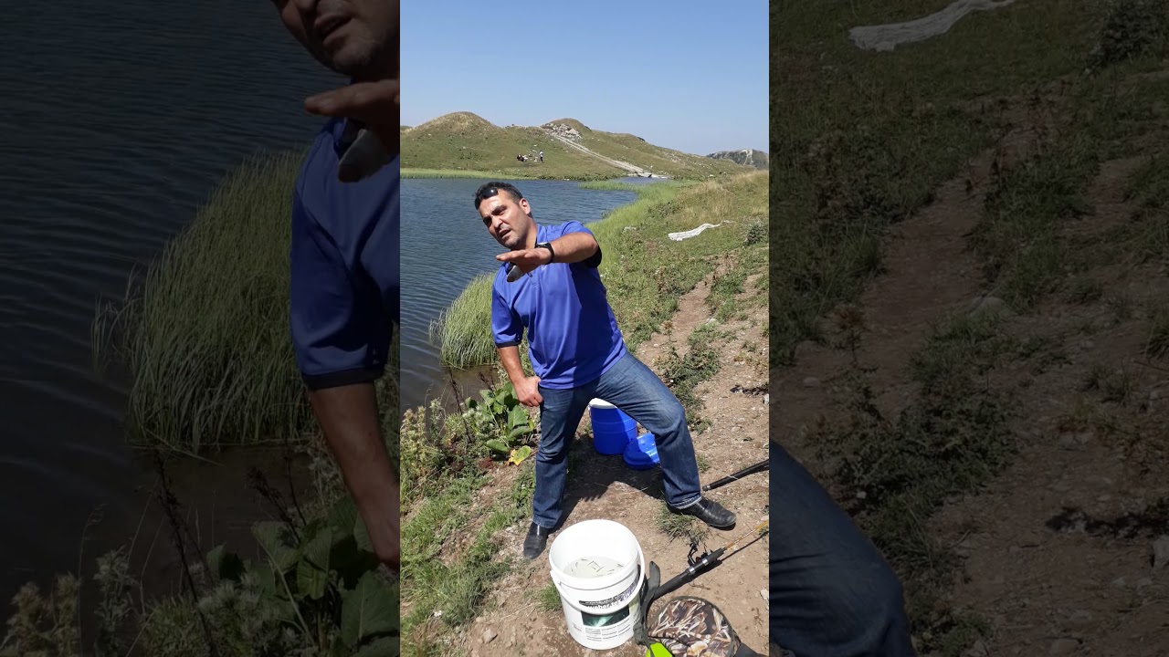 ARTVIN ŞAVŞAT GÖLÜNDE BALIK AVI