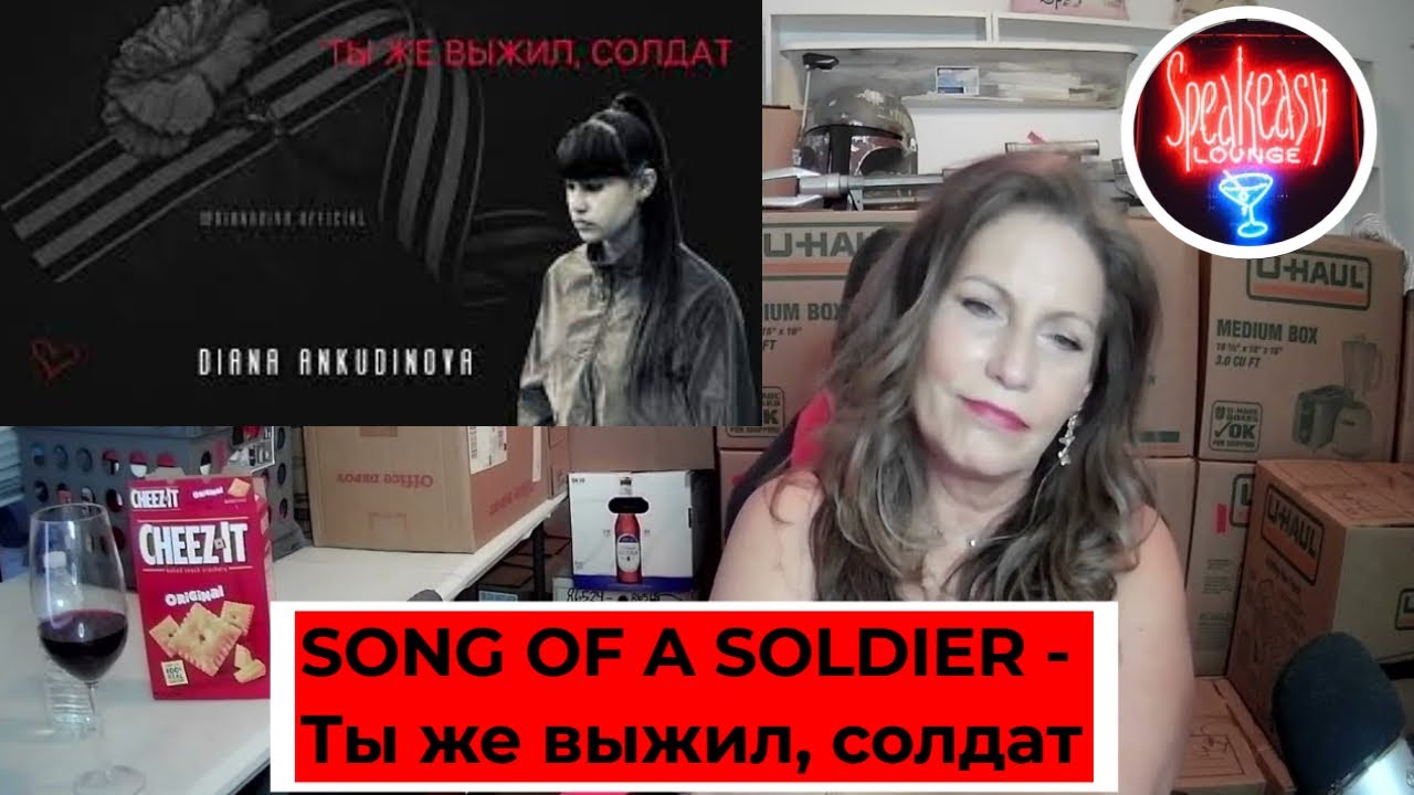 Диана Анкудинова Реакция-Песня Солдата | Ты же выжил, с...
