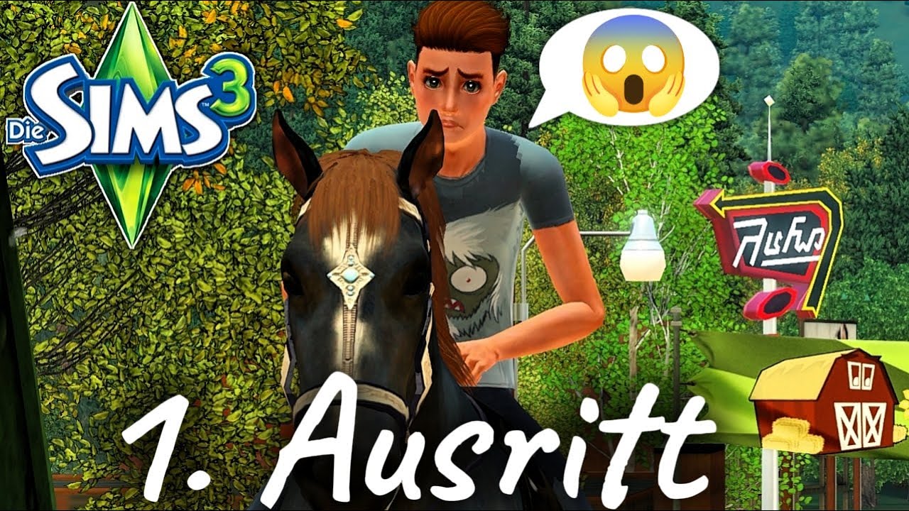 Das FARMLEBEN beginnt! 🐴🐮❤️ -  mit 1.  AUSRITT ...  Lol ! 🤣  Sims 3 :  Farm Legacy Challenge | Ep 17