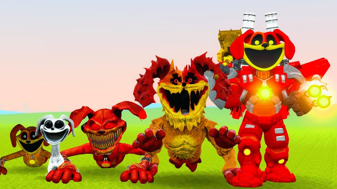 NEW EVOLUTION OF DOGDAY POPPY PLAYTIME CHAPTER 3 IN GARRY'S MOD!