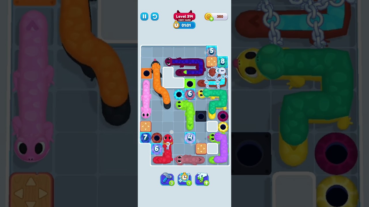 Gecko Out #level314#game #gaming #gecko #mobilegameplay #easyplaygaming #geckooutpuzzle