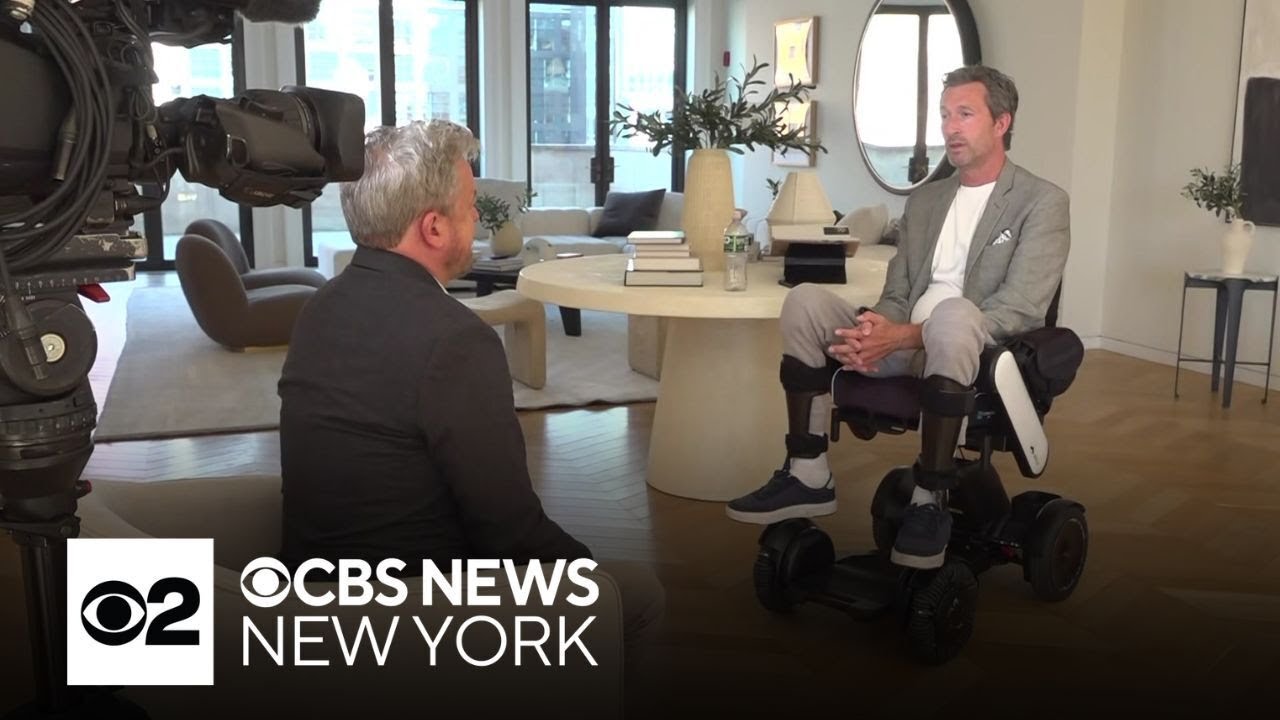 Broadway actor Aaron Lazar shares journey with ALS to raise awareness