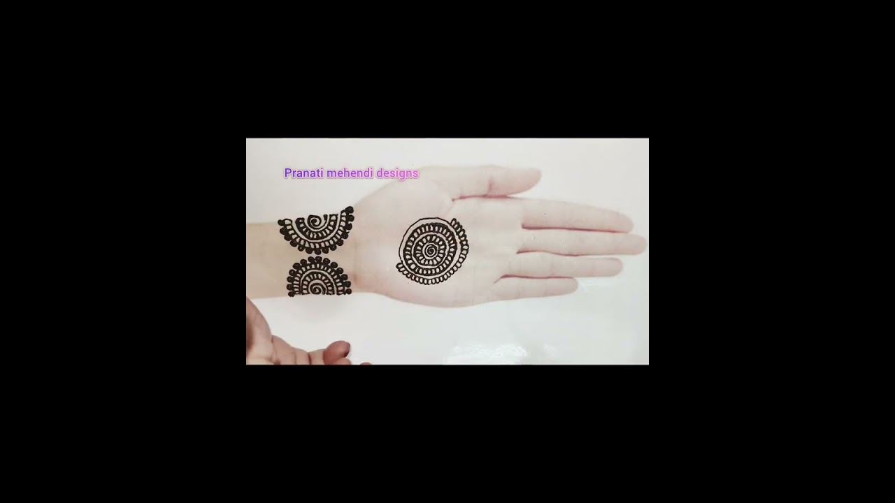 Unique mehendi design l new mehendi design I mehendi design for front side hand l youtube l 