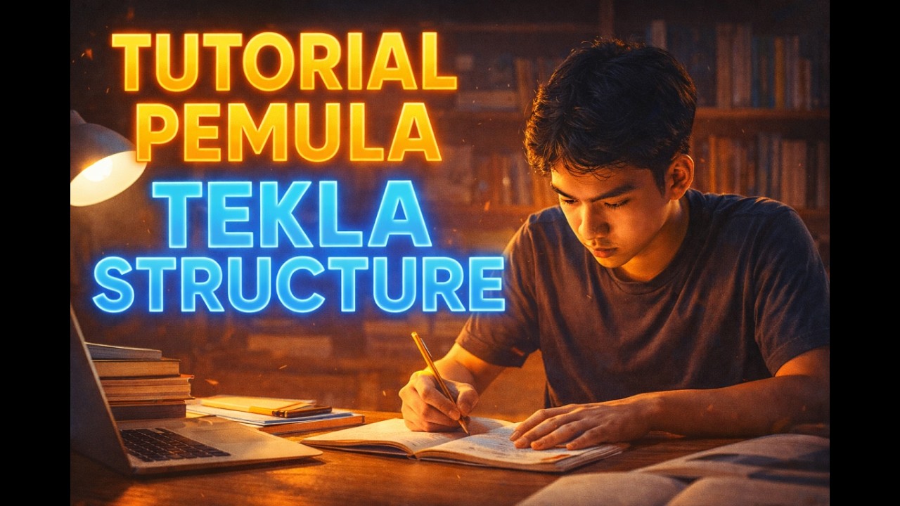 TUTORIAL TEKLA STRUCTURE - MEMBUAT SAMBUNGAN KOLOM TYPE L