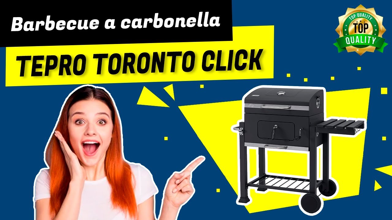 🔥Tepro Toronto ❯❯ Barbecue a carbonella ✅ 【Ne vale la pena? 】