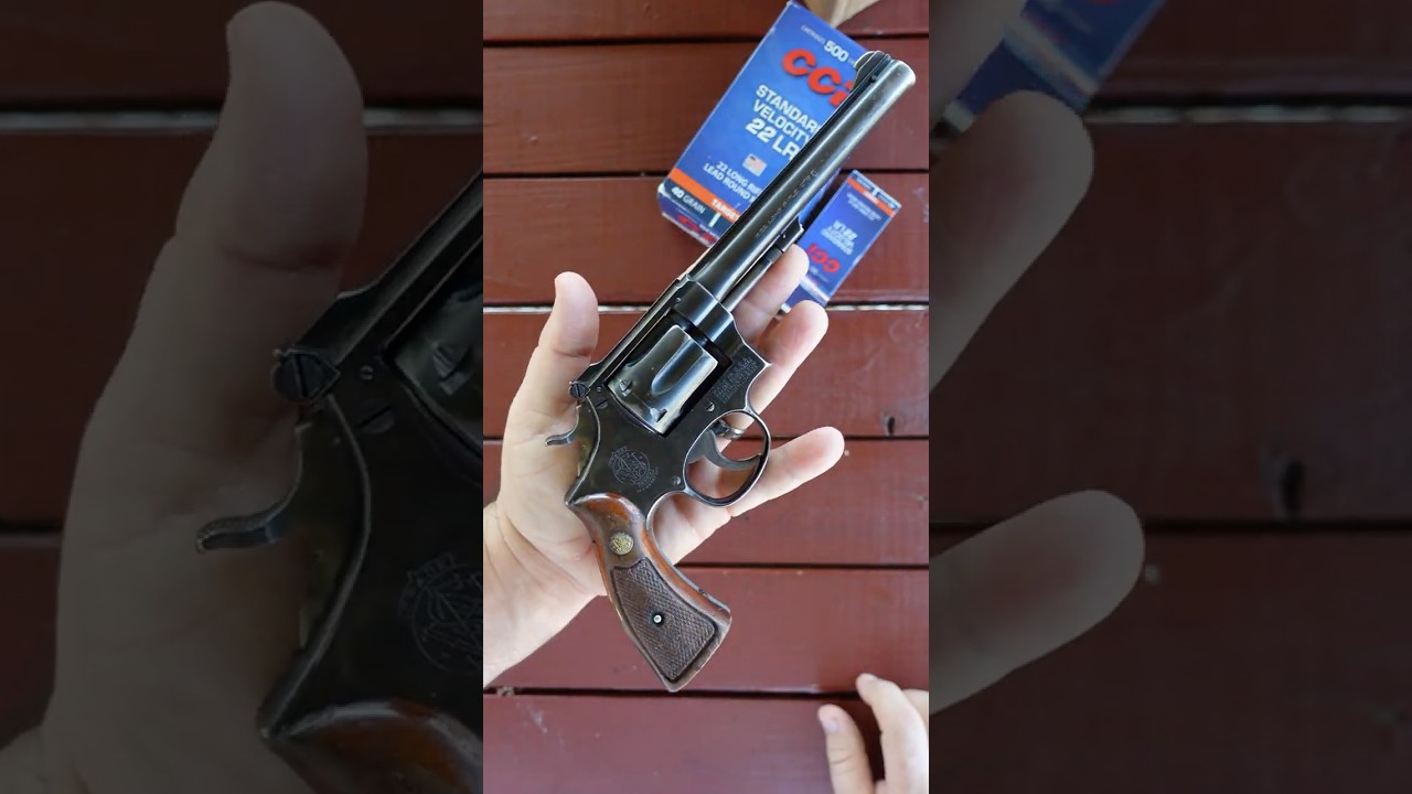 Револьвер S&W K-22 Masterpiece Pre Model 17 22lr