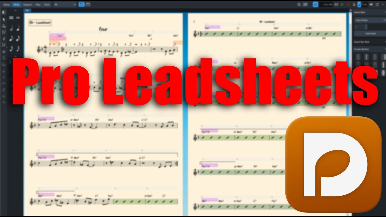 Making Pro Leadsheets in Dorico