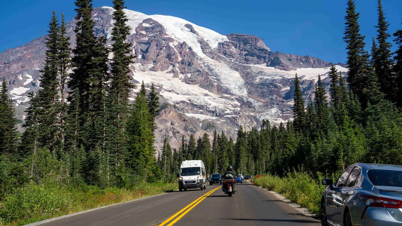 Tacoma to Mount Rainier Drive, Washington State