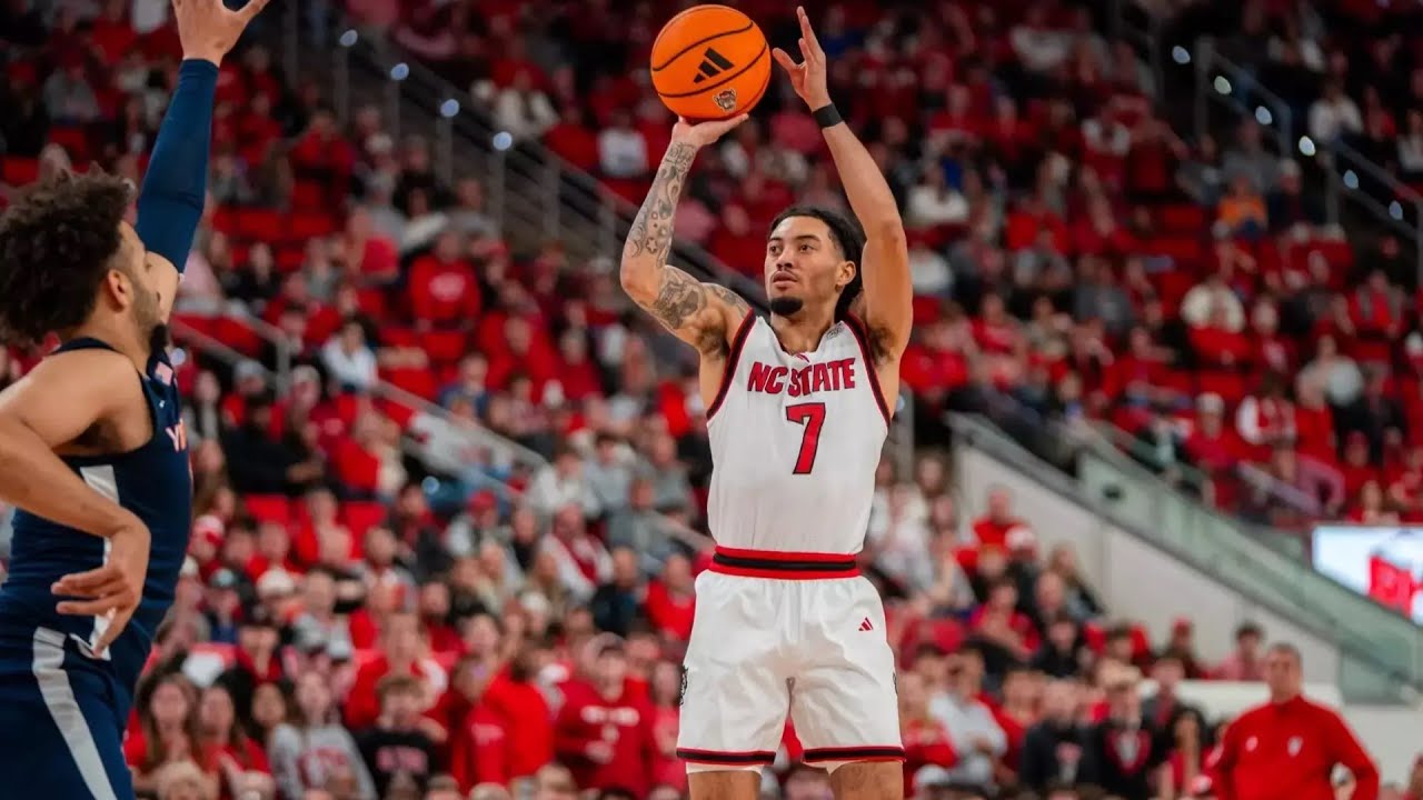 2026.01.03 #21 Virginia Cavaliers at NC State Wolfpack Men's Basketball