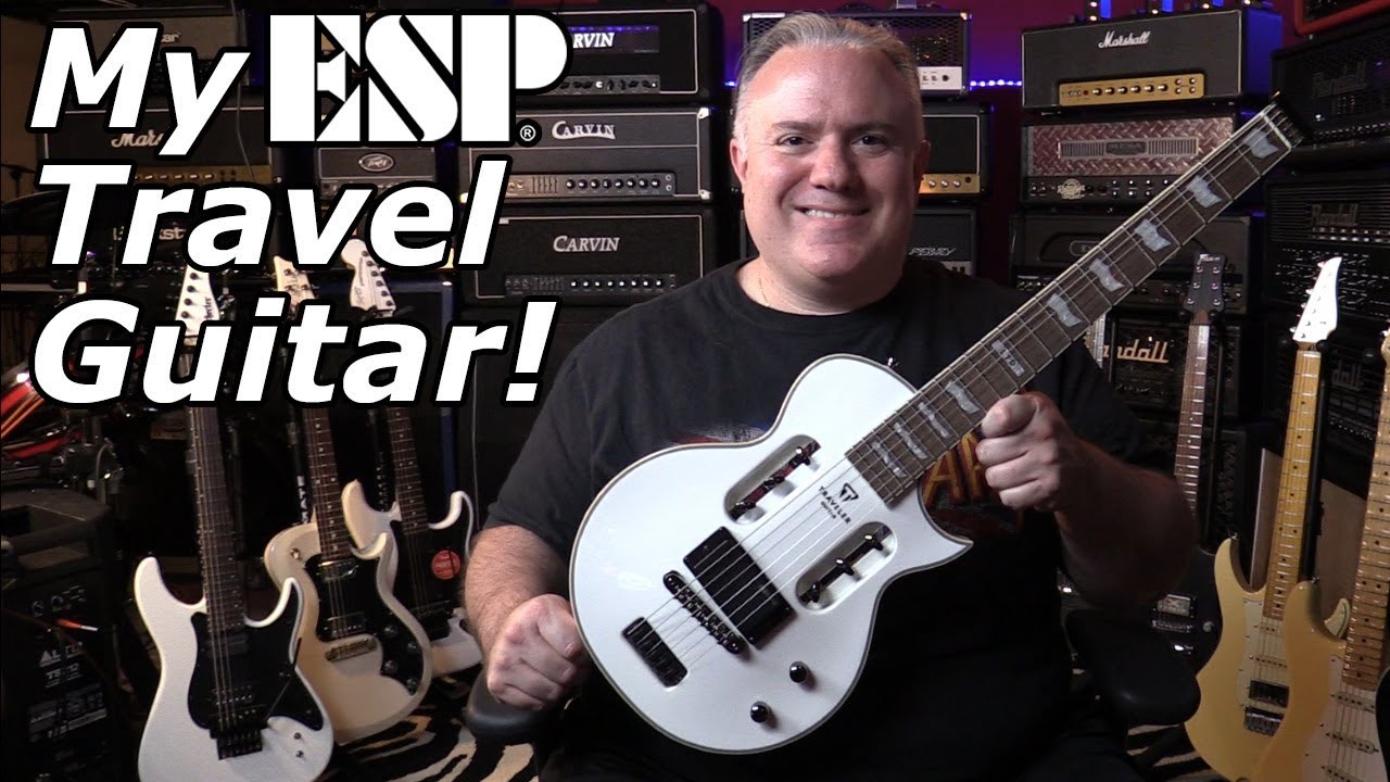 Headless ESP Guitar for Rockers!  Perfect for Holiday / Travel / Vacation! By Traveler.