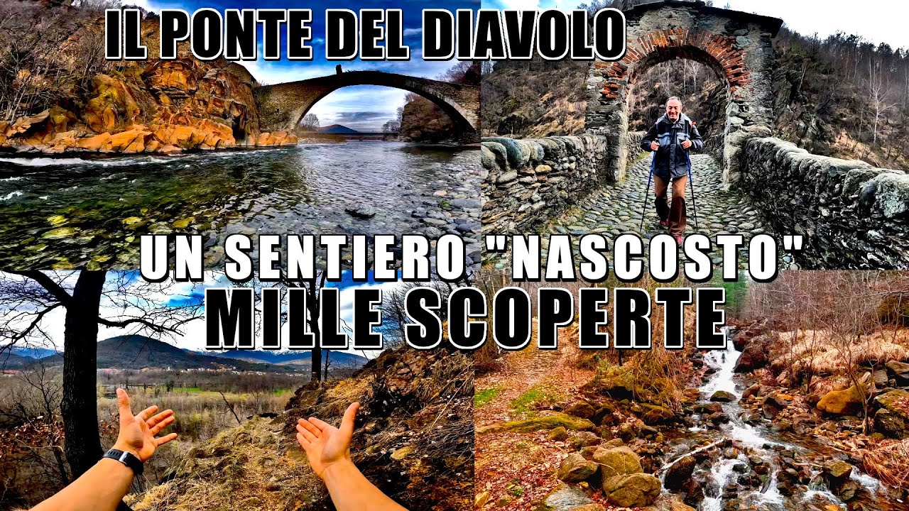ARRIVIAMO AL PONTE DEL DIAVOLO PASSANDO DA SENTIERI NASCOSTI TRA LE FORESTE DELLA VALLE DI LANZO!