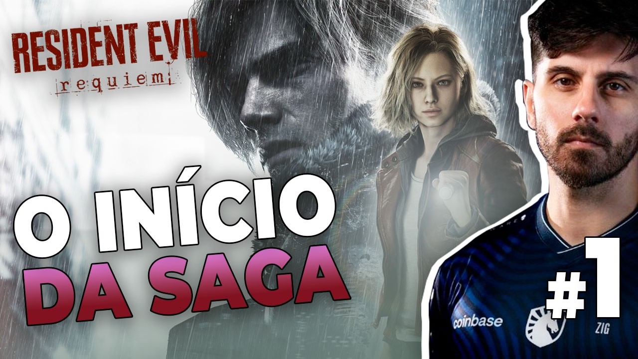 COMECEI A JOGAR O NOVO RESIDENT EVIL REQUIEM! | PARTE 1