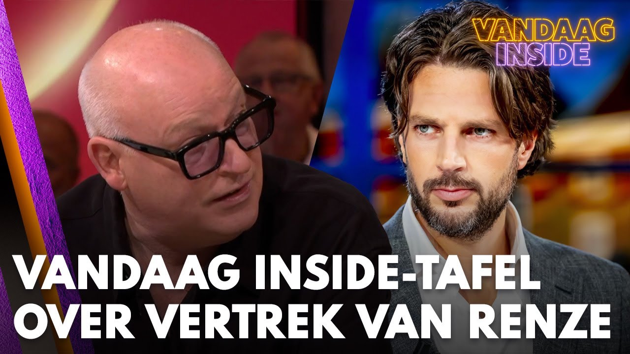 Vandaag Inside-tafel reageert op vertrek van Renze Klamer bij RTL Tonight | VANDAAG INSIDE