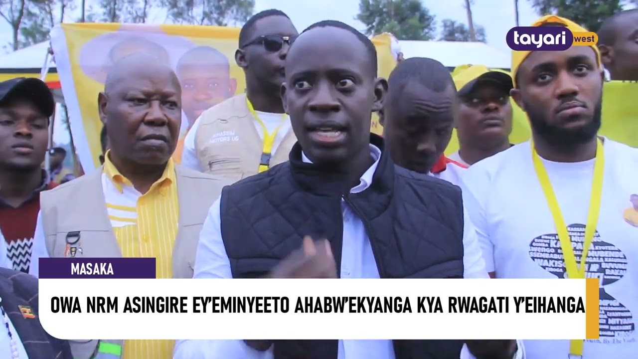 #AGAMUSHANJU: OWA NRM ASINGIRE EY’EMINYEETO AHABWA EKYANGA KYA RWAGATI Y’EIHANGA - MASAKA