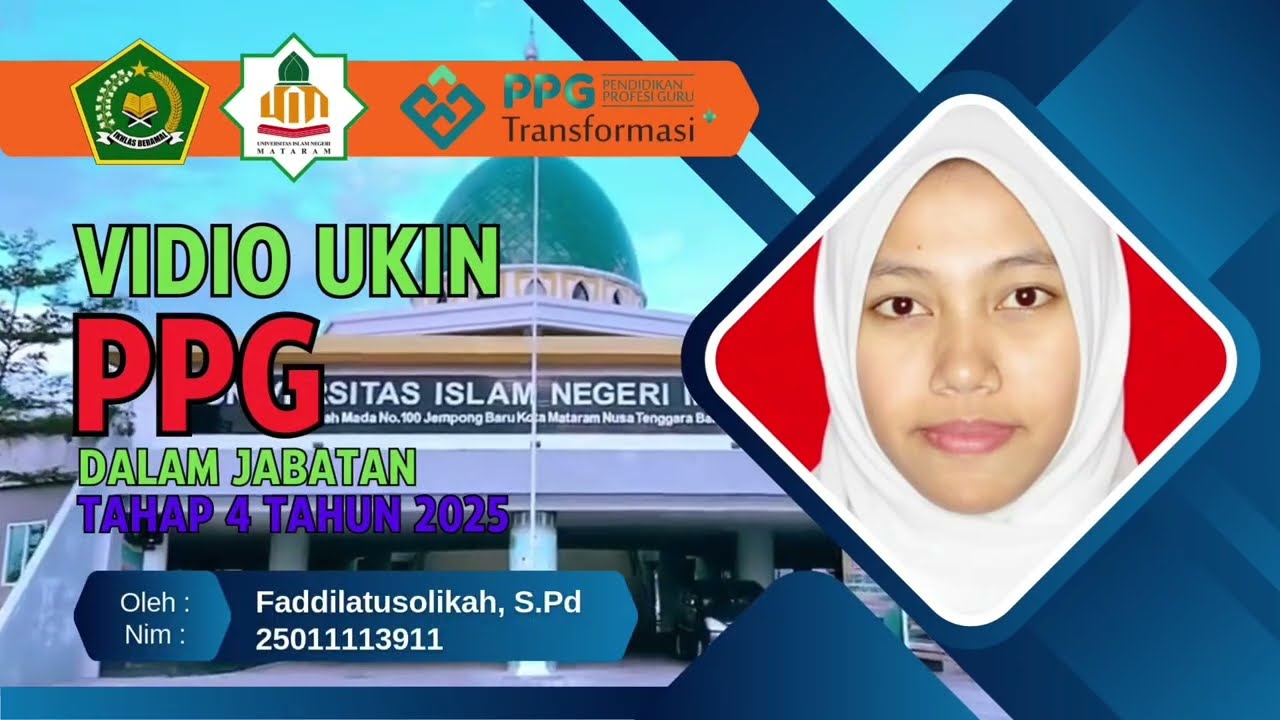 VIDEO UKIN PPG DALJAB BATCH 4 2025 UIN MATARAM