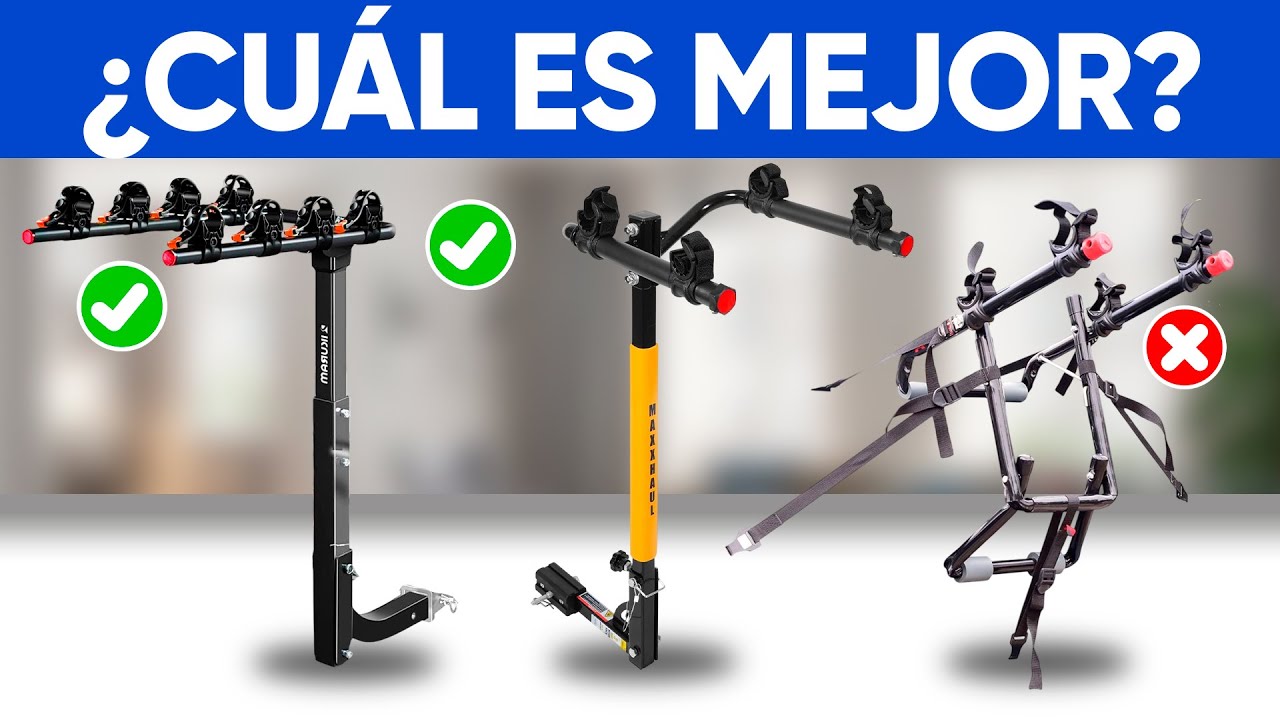 Top 5 Mejores PORTABICICLETAS para Coche en Amazon [2025] ✅ Resistentes y Fáciles de Instalar