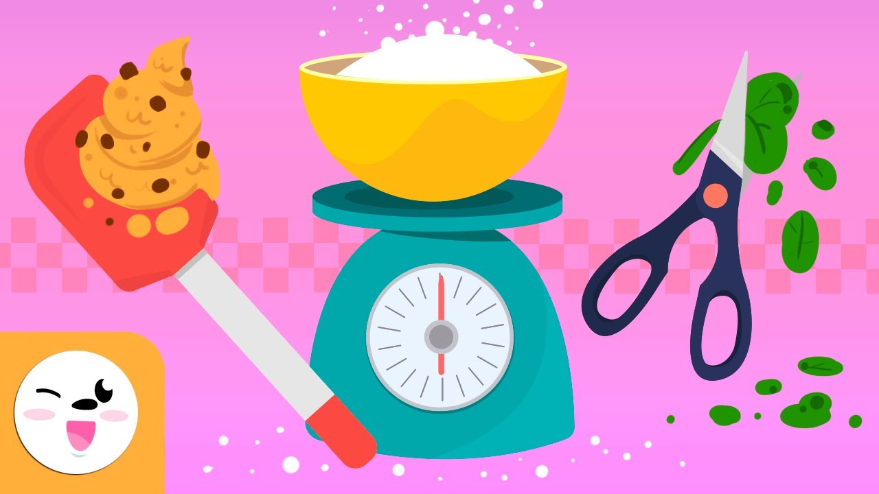 UTENSILIOS DE COCINA para niños - Recopilación - Vocabulario para niños