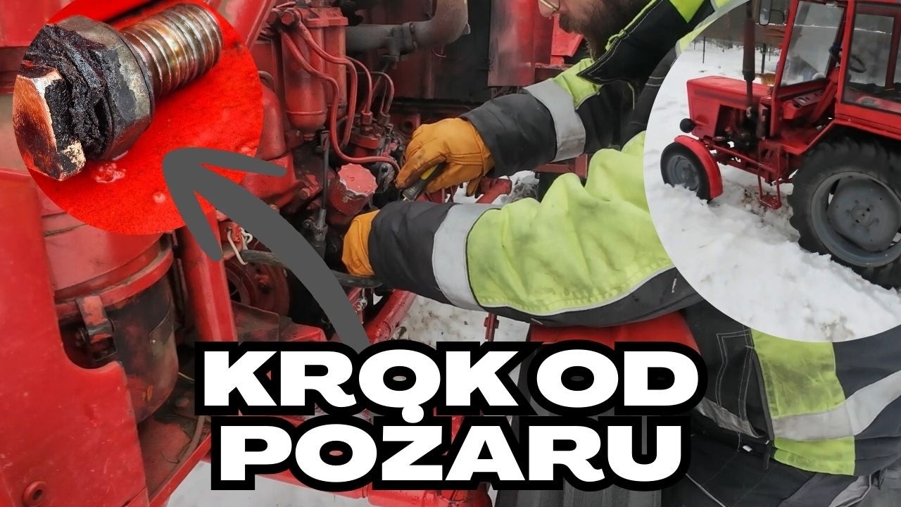 Naprawa się udała, lecz ciągnik nie działa