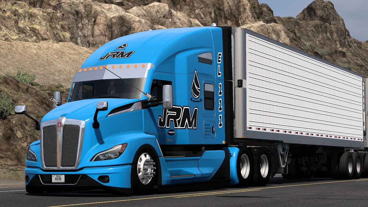 Kenworth t680 next gen | 💙Tirando Cajeta💙 | American Truck Simulator |