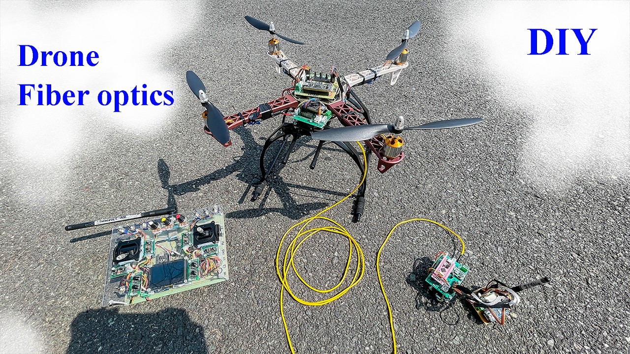 FPV Cáp Quang | Drone Cáp Quang | Fiber Optics Drone