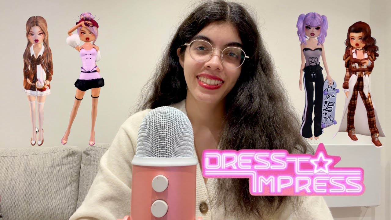 ASMR let’s play dress to impress  🎀 (ft  style showdown & cozy whispers)