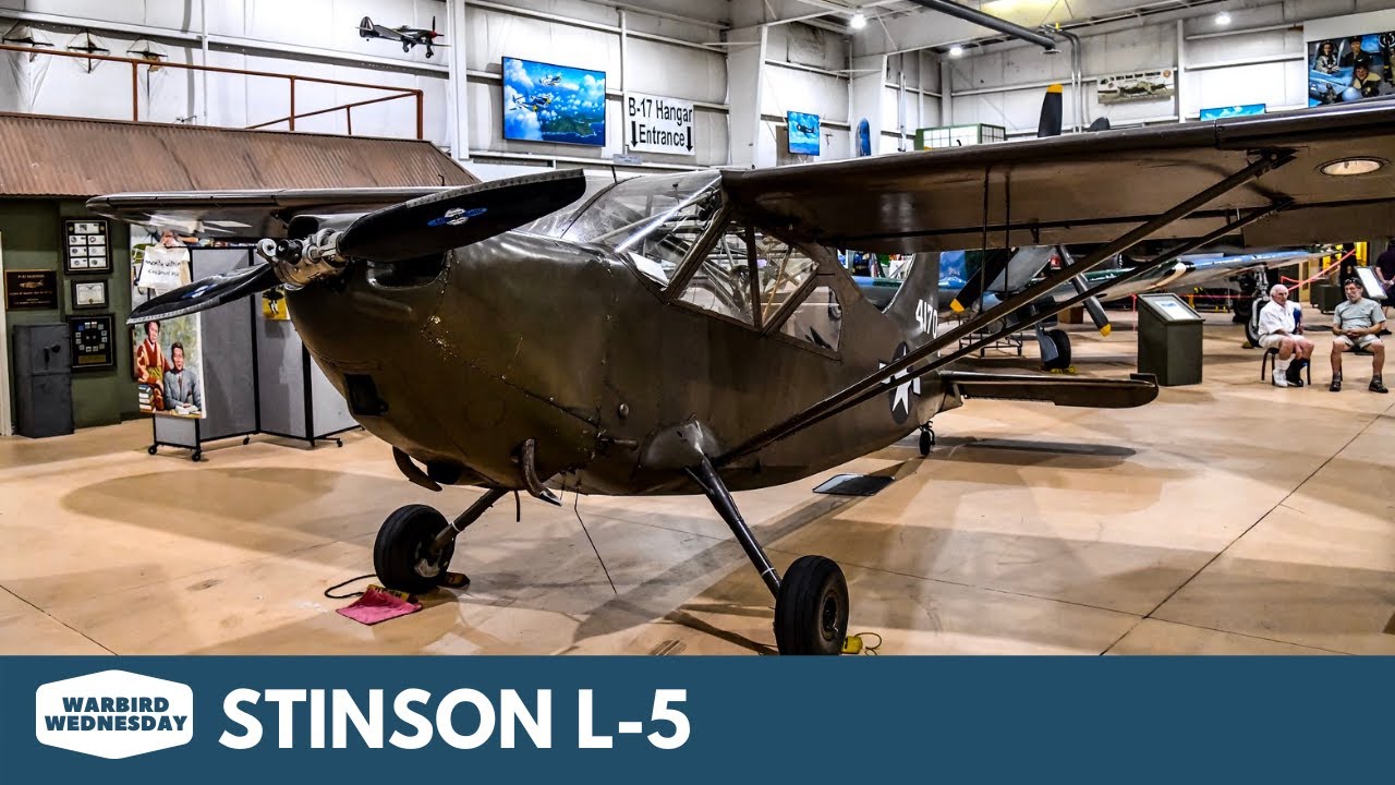 Stinson L-5 Sentinel - Warbird Wednesday Episode 43