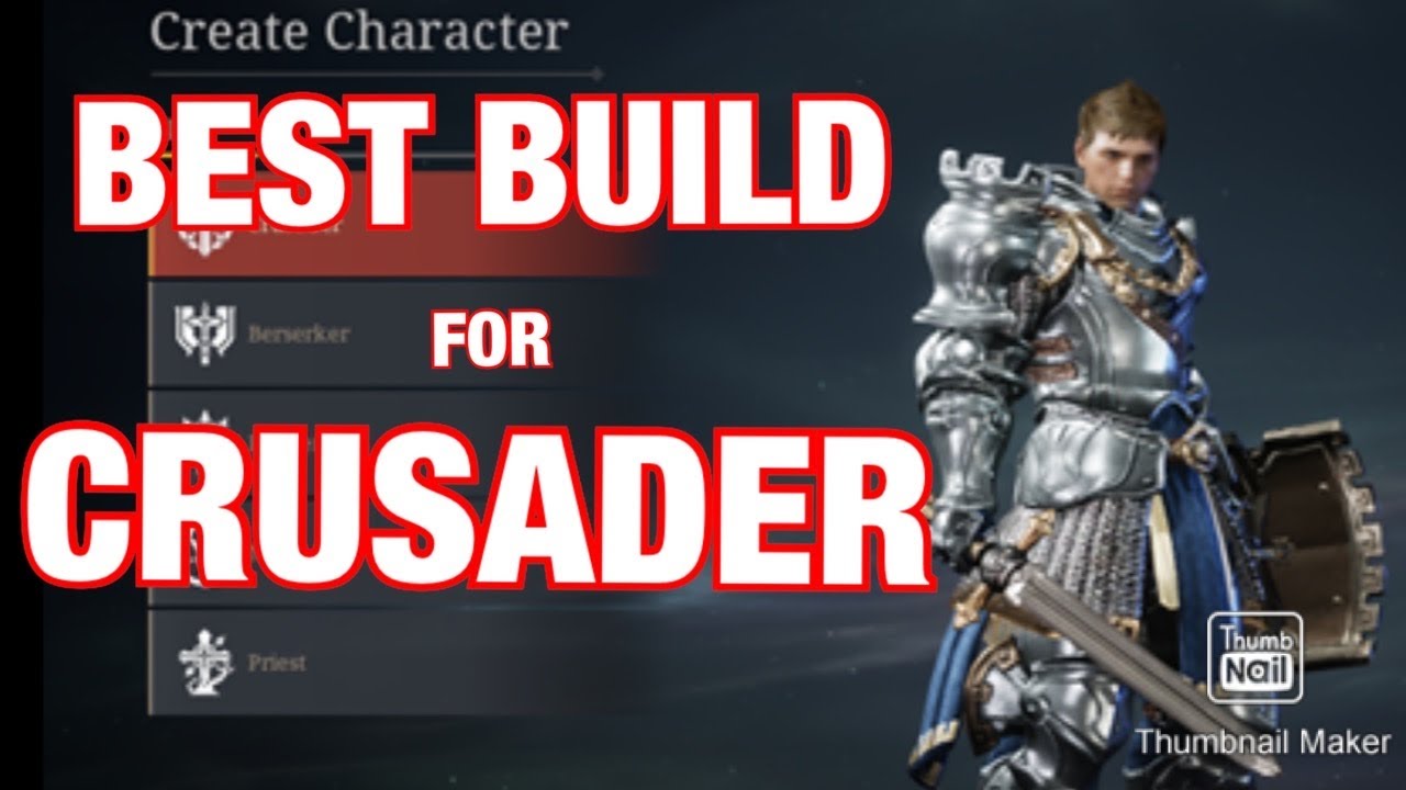 Best CRUSADER BUILD in Blessed Unleashed