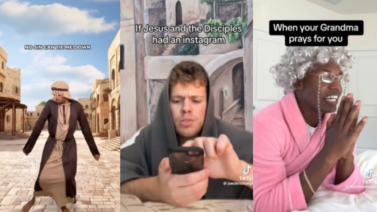 funny christian tiktoks to make you laugh pt.1 😂❤️