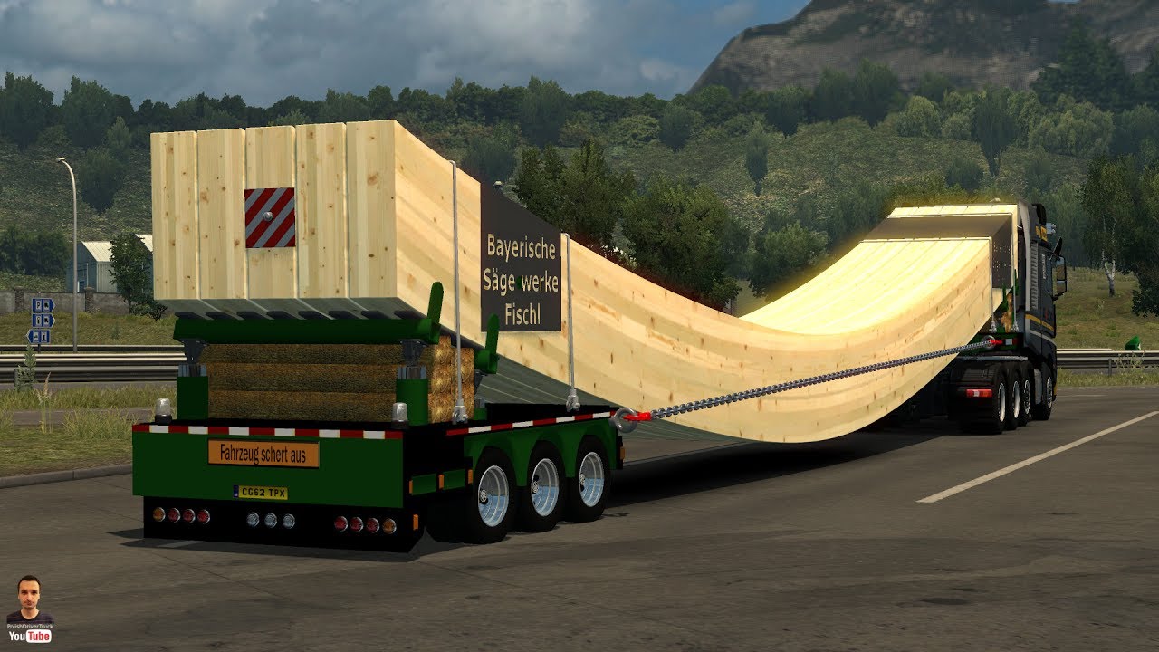 Ets2 1.27...PDT...Schwerlast &ldquo;Holzbr&uuml;cke&rdquo; by MichaBF3