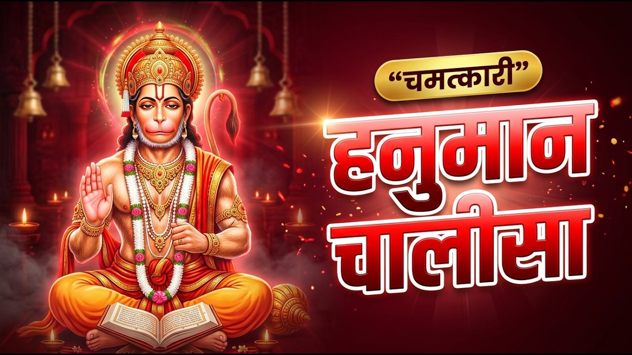LIVE: Hanuman Chalisa | श्री हनुमान चालीसा पाठ | Jai Hanuman Gyan Gun Sagar | Live Bhajan