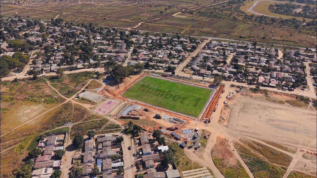 Bringing a state-of-the-art community football pitch in Mabvuku to life.