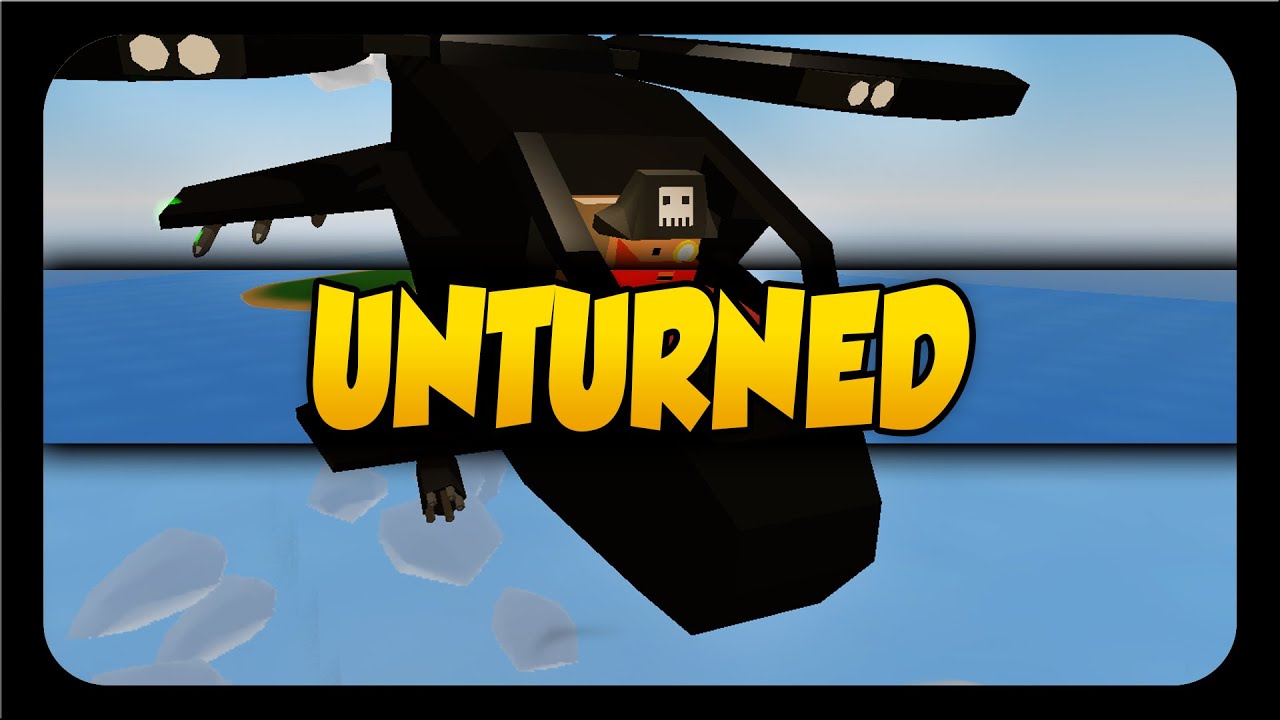 Unturned ➤ Sweet Military Vehicles! Attack & Transport Choppers, Tanks, & Cargo Plane!